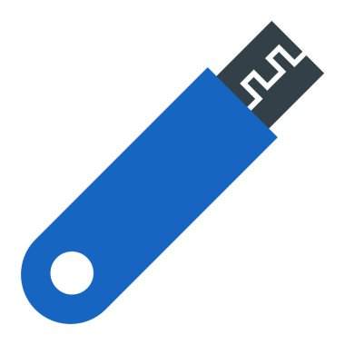 Tıbbi ve sağlık hizmeti vektör ikonu. biçim iki renkli düz sembol, mavi ve beyaz renkler, yuvarlak açılardır