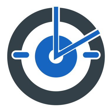 hedef simge vektör illüstrasyonu