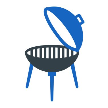 Izgara ikonu. vektör illüstrasyonu