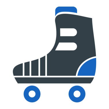 Kaykay. Web simgesi basit illüstrasyon