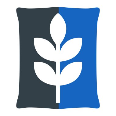 Ağacın tek izole edilmiş simgesinin vektör çizimi