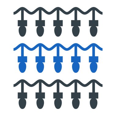 İpe asılı Noel süsü