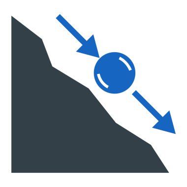 Ok simgesi. Web için temel vektör simgelerinin basit illüstrasyonu