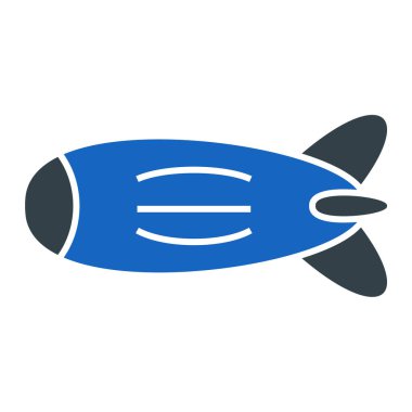 balık simgesi vektör illüstrasyonu