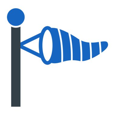 Bir ip simgesinin vektör illüstrasyonu