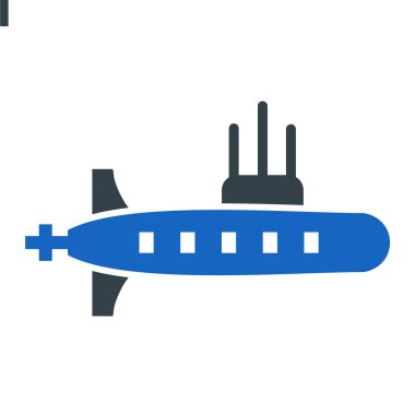 askeri helikopter simge vektör çizim