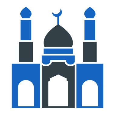 Cami. Web simgesi basit tasarım