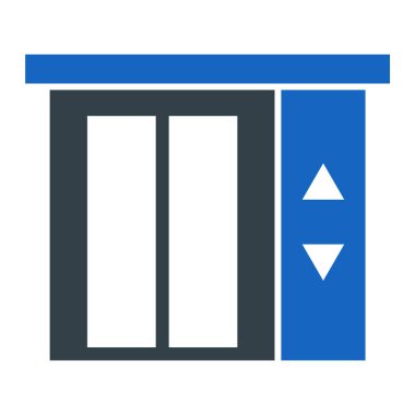 Pencere. Web simgesi basit illüstrasyon