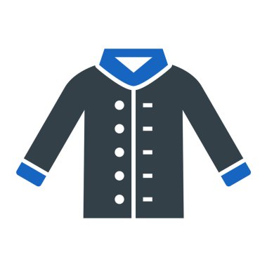 Ceket simge vektör çizim