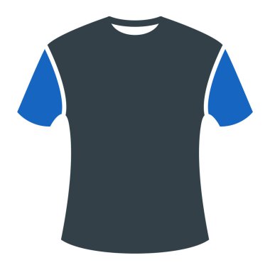 Tişört ikonu. vektör illüstrasyonu