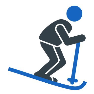 Buz hokeyi ikonu. vektör illüstrasyonu