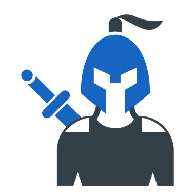 Polis. Web simgesi basit illüstrasyon