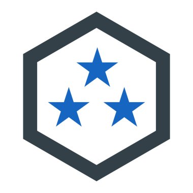 yıldız simgesi, vektör çizimi