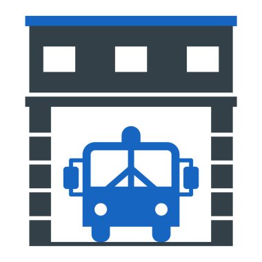 araba park simgesi vektör illüstrasyon tasarımı