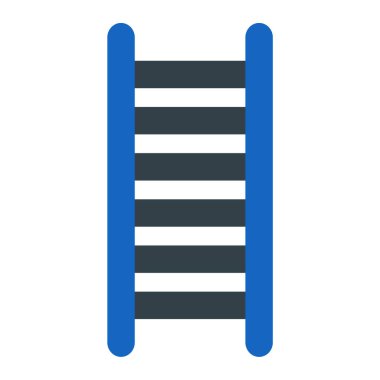 Merdiven. Web simgesi basit tasarım