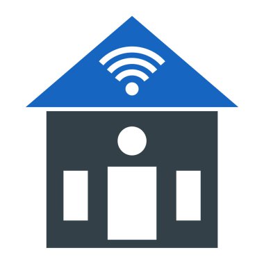 wifi simgesi vektör illüstrasyonu