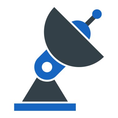 Uydu anteni. Web simgesi