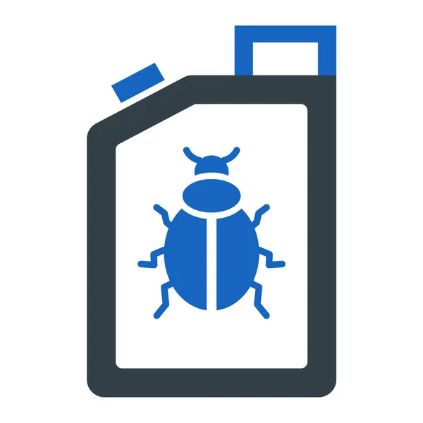Insecto Icono Web Diseño Simple — Vector de stock