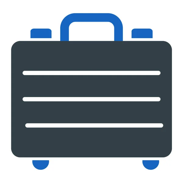 กระเป าเด นทาง วอย างง ของไอคอนเว — ภาพเวกเตอร์สต็อก
