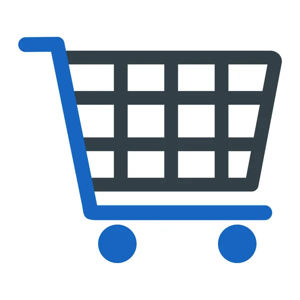 Shopping Cart Icon Simple Illustration Shop Store Vector Icons Web — Stock Vector