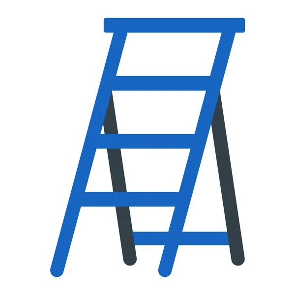 Ladder Web Icon Simple Design — Stock Vector