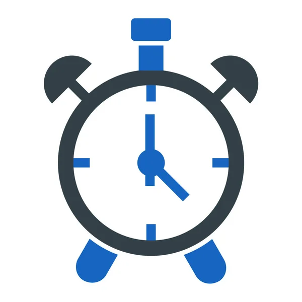 Ist Uhr Web Symbol Einfache Illustration — Stockvektor