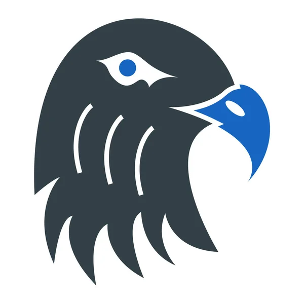 Adler Symbol Einfache Illustration Von Vogelvektorsymbolen Für Das Web — Stockvektor