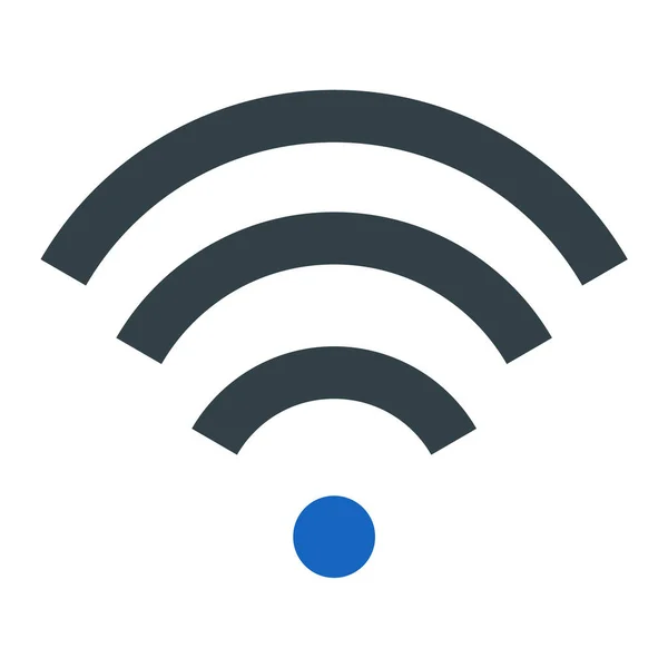 Icône Wifi Illustration Vectorielle — Image vectorielle