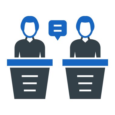 iş insanları vektör simgesi