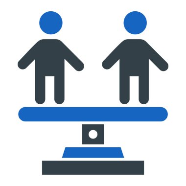 insanlar simge vektör illüstrasyonu