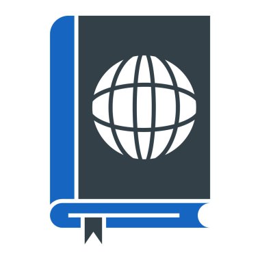 kitap simgesi, vektör illüstrasyonu