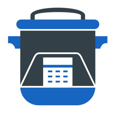 Mutfak gereçleri ikon vektör illüstrasyon tasarımı