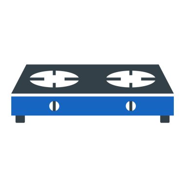 Araba park etme ikonu. Web için ölçekli vektör sembolünün basit gösterimi