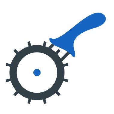 Çarklı. Web simgesi basit illüstrasyon