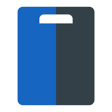 Bir havlu simgesinin vektör illüstrasyonu