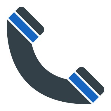 Telefon simgesi vektör illüstrasyonu