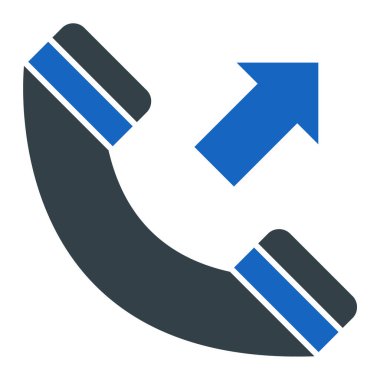 Telefon simgesi vektör illüstrasyonu