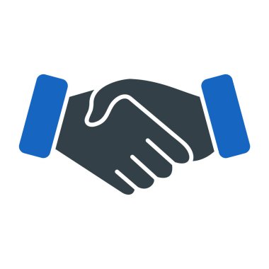 El sıkışma simgesi vektör illüstrasyonu