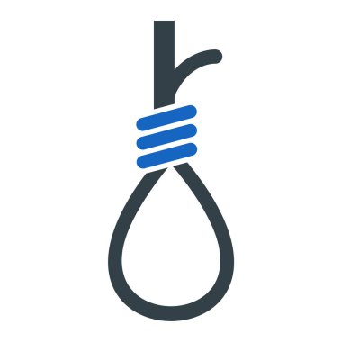 İp. Web simgesi basit illüstrasyon