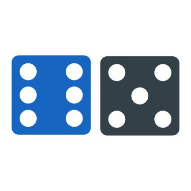 zar simgesi vektör illüstrasyonu