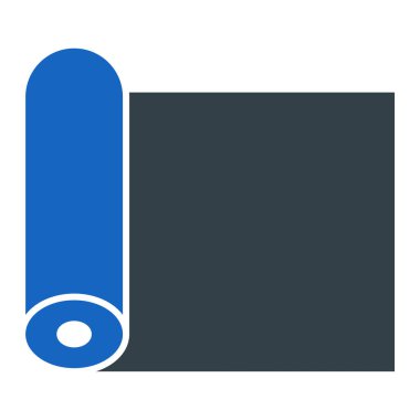 Havlu. Web simgesi basit illüstrasyon