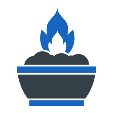 yanan mum simgesinin vektör illüstrasyonu