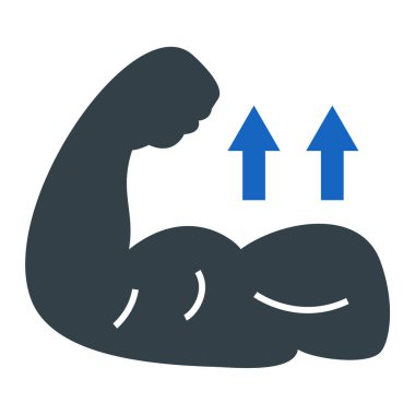 Adamım. Web simgesi basit illüstrasyon