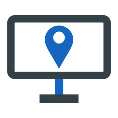 GPS konumu. Basit resimleme