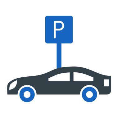 - Araba. Web simgesi basit illüstrasyon