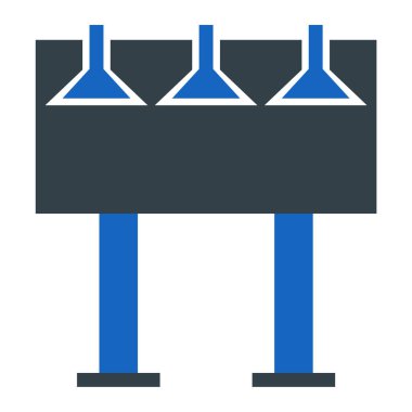 Yol tabelası. Web simgesi