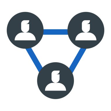 iş insanları vektör simgesi