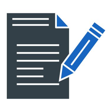 belge simgesi, vektör çizimi