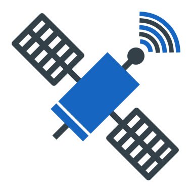 Uydu anteni. Basit resimleme