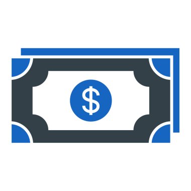 Para için. Web simgesi basit illüstrasyon